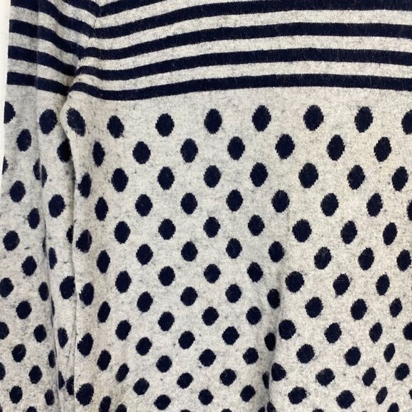 J. Crew Polka Dot Striped Sweater - Picture 5 of 11
